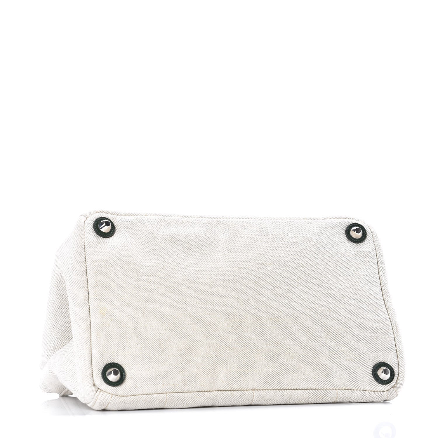 Prada Canapa Mistolino Tote Naturale Green 3 of 10