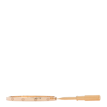 Cartier 18K Yellow Gold Small LOVE Bracelet 16 4 of 9