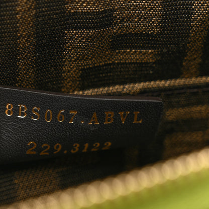 Fendi Vitello King Plexiglass Logo Embossed Mini By The Way Top Handle Boston Bag Wasabi 7 of 9