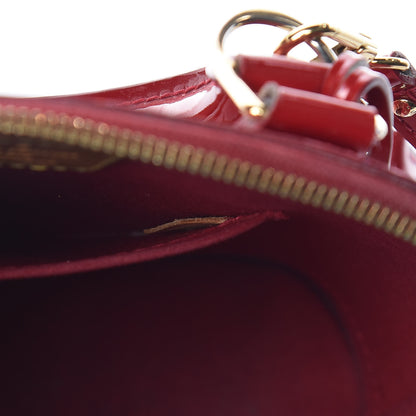 Louis Vuitton Vernis Alma BB Pomme D'Amour 7 of 11