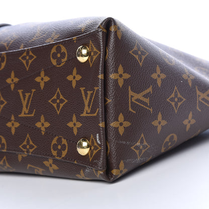 Louis Vuitton Monogram V Tote MM Black 10 of 13