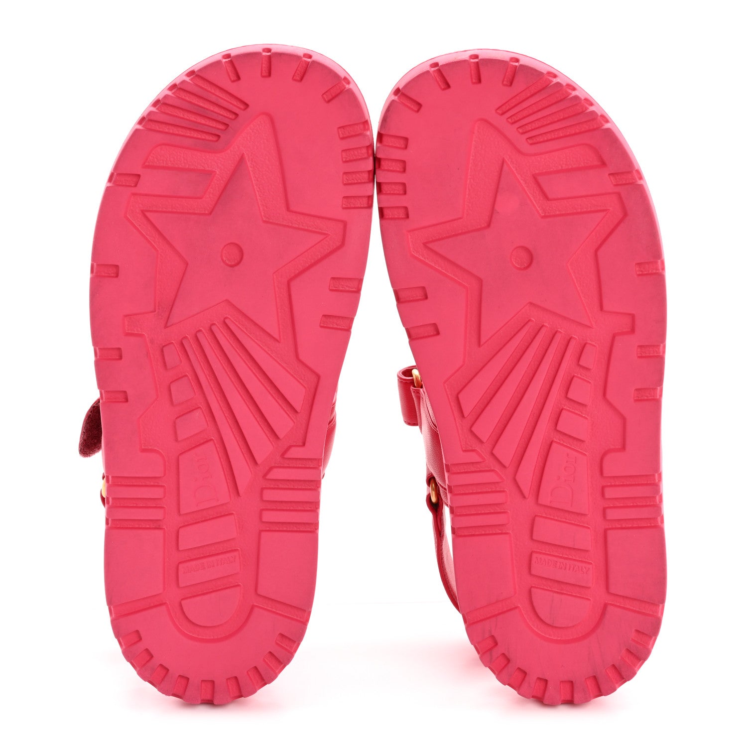 Christian Dior Lambskin Dioract Sandals 39 Raspberry 12 of 18