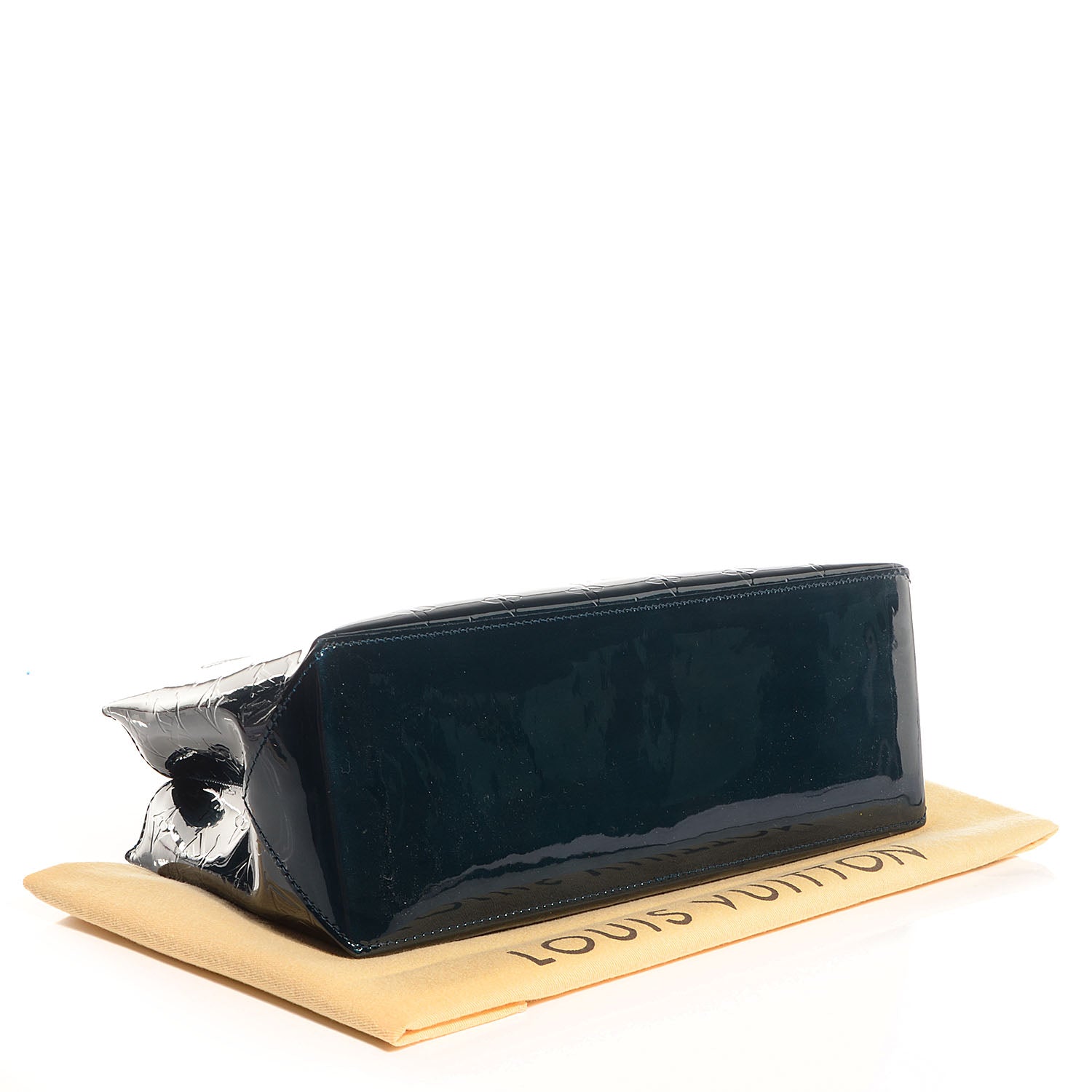 Louis Vuitton Vernis Wilshire PM Blue Nuit 4 of 11