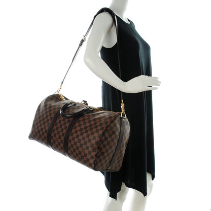 Louis Vuitton Damier Ebene Keepall Bandouliere 45 2 of 7