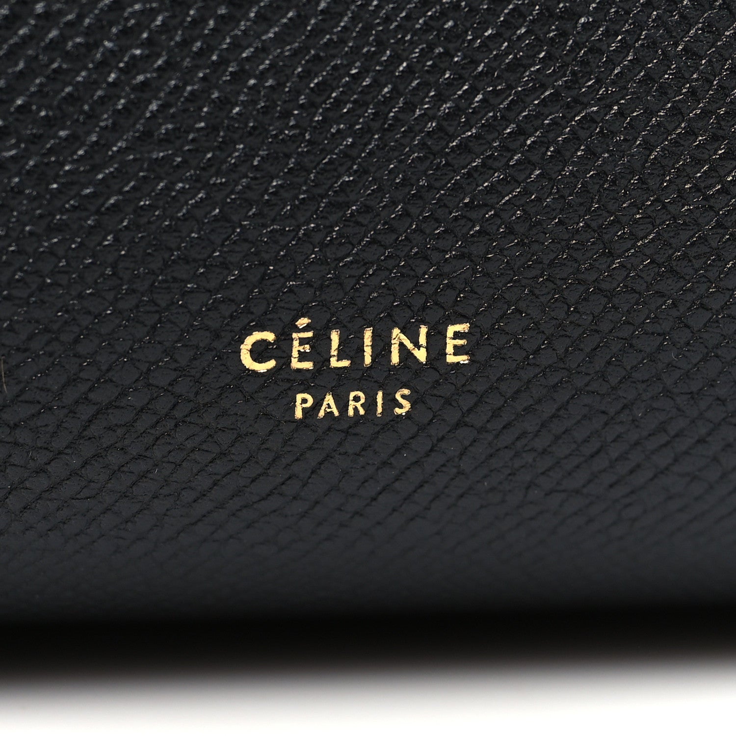 Celine Grained Calfskin Micro Belt Bag Black 6 of 12