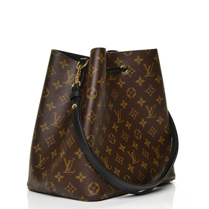 Louis Vuitton Monogram Neonoe MM Black 3 of 6