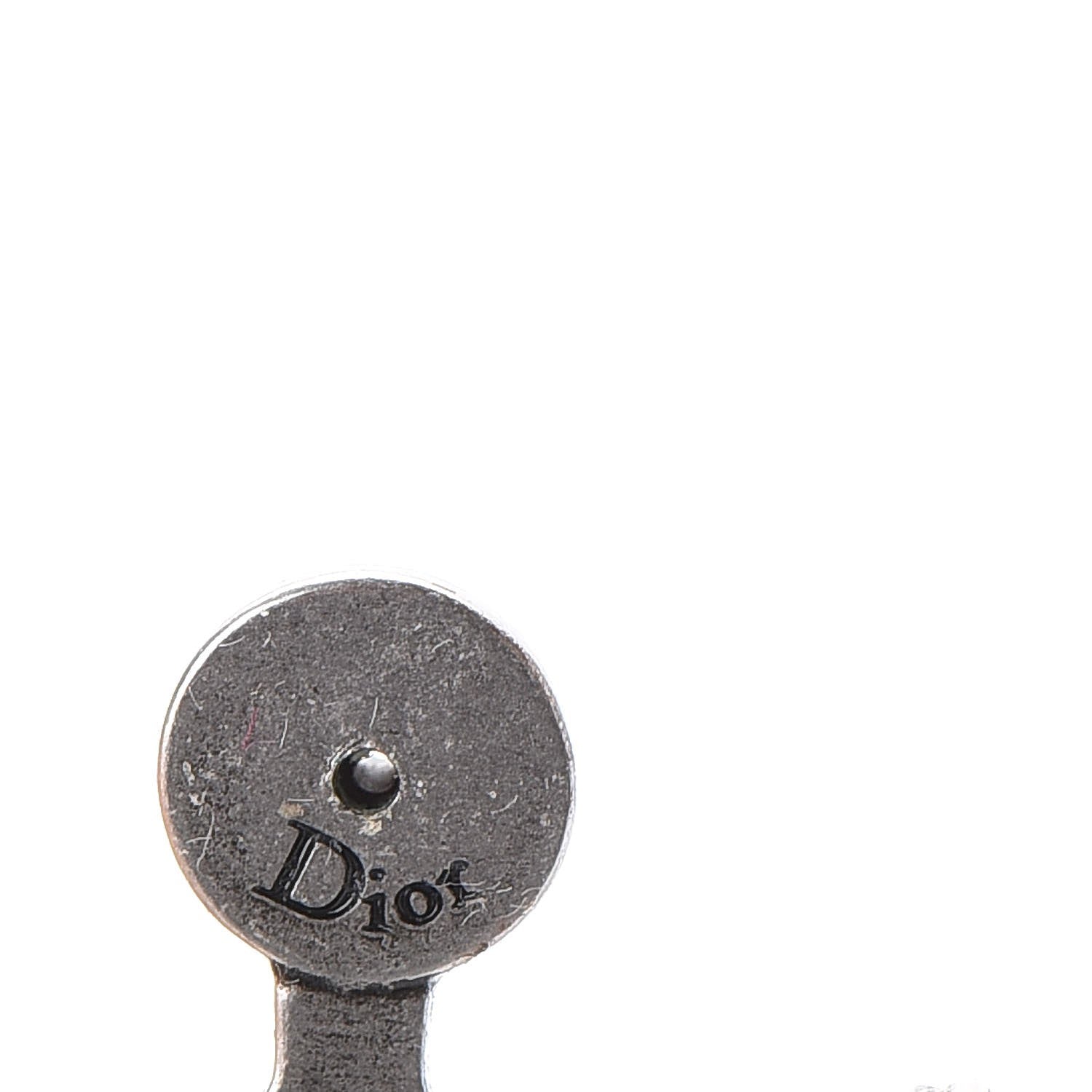 Christian Dior Palladium Crystal J'adior Earrings 5 of 6