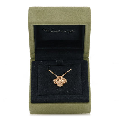 Van Cleef & Arpels 18K Yellow Gold Vintage Alhambra Pendant Necklace 5 of 5