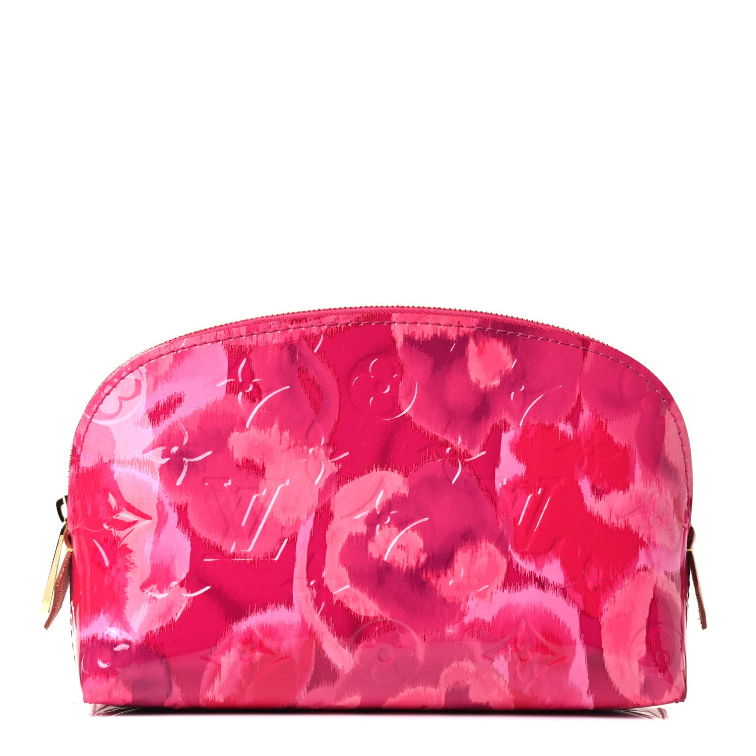 Louis Vuitton Vernis Ikat Cosmetic Pouch Rose Indien 1 of 4