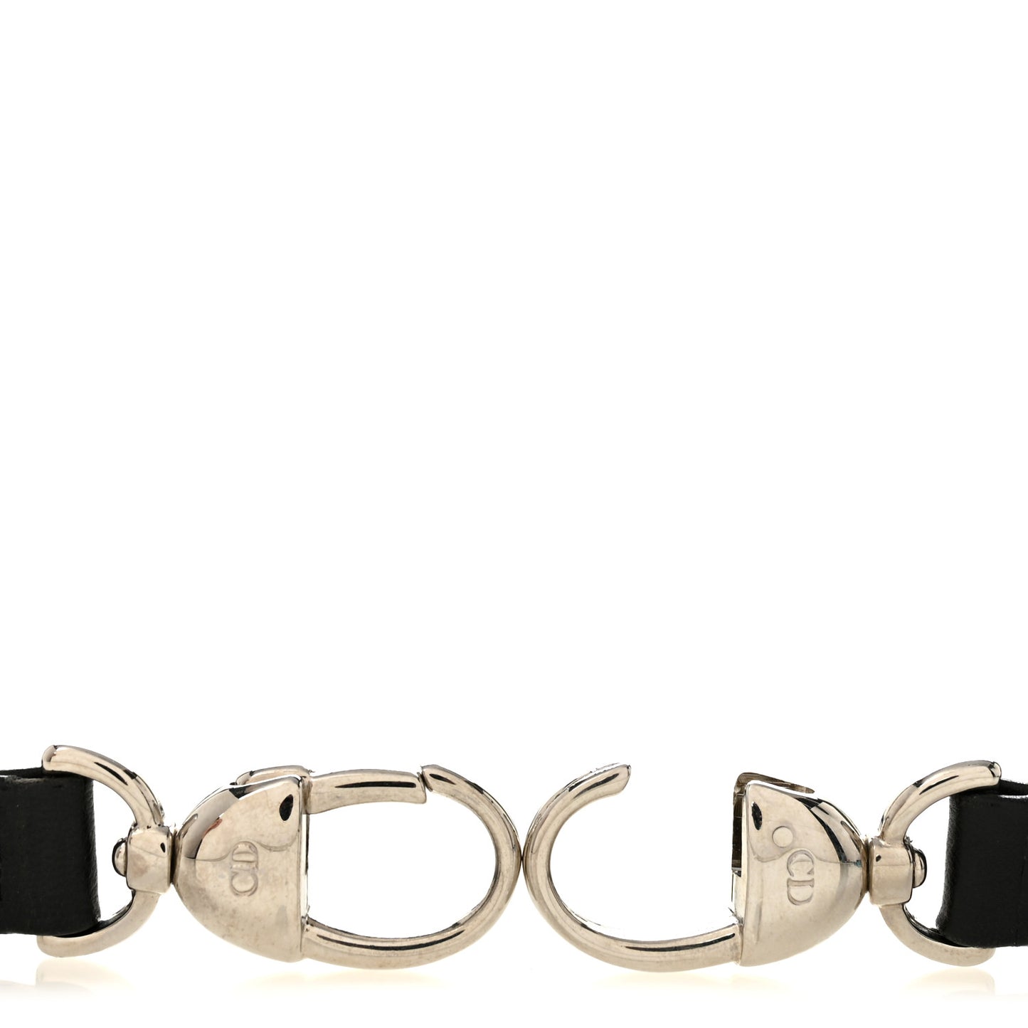 Lambskin Lady Dior Shoulder Strap Black