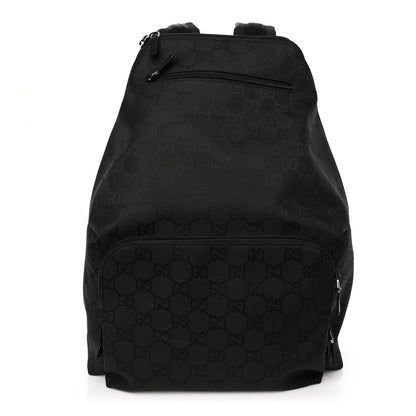 Gucci Nylon Monogram Medium Backpack Black 2 of 9