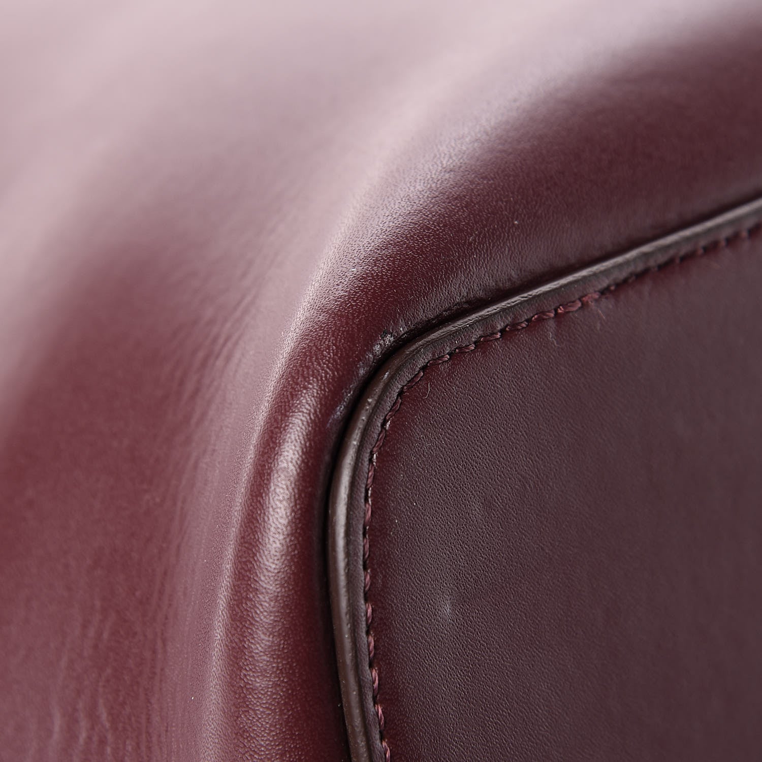 Givenchy Calfskin Large Whipstitch Antigona Tote Oxblood 9 of 14