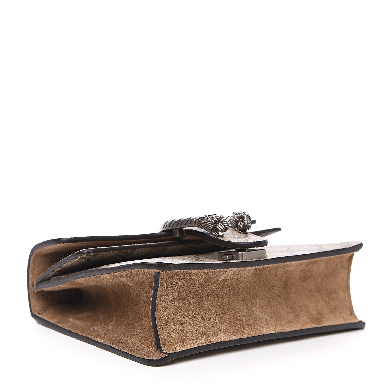 Gucci GG Supreme Monogram Mini Dionysus Shoulder Bag Taupe 3 of 9