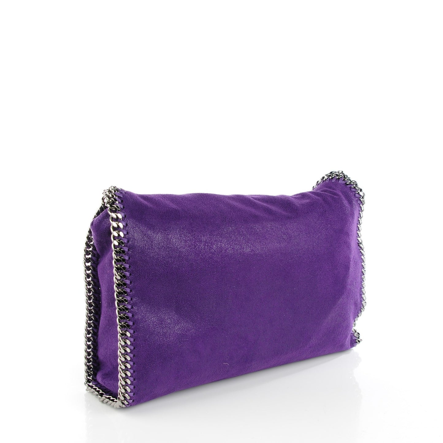 Shaggy Deer Small Falabella Tote Bright Purple