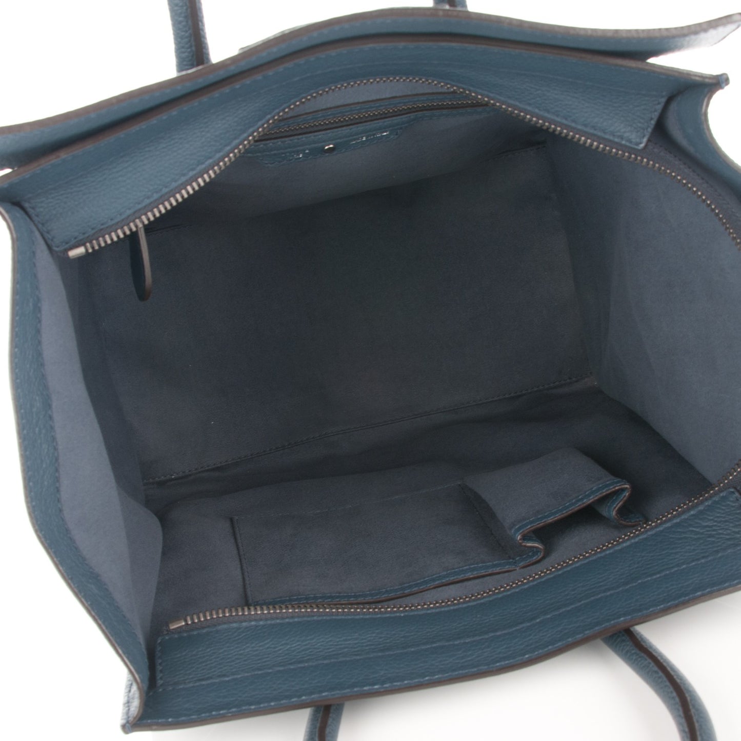 Drummed Calfskin Mini Luggage Orage