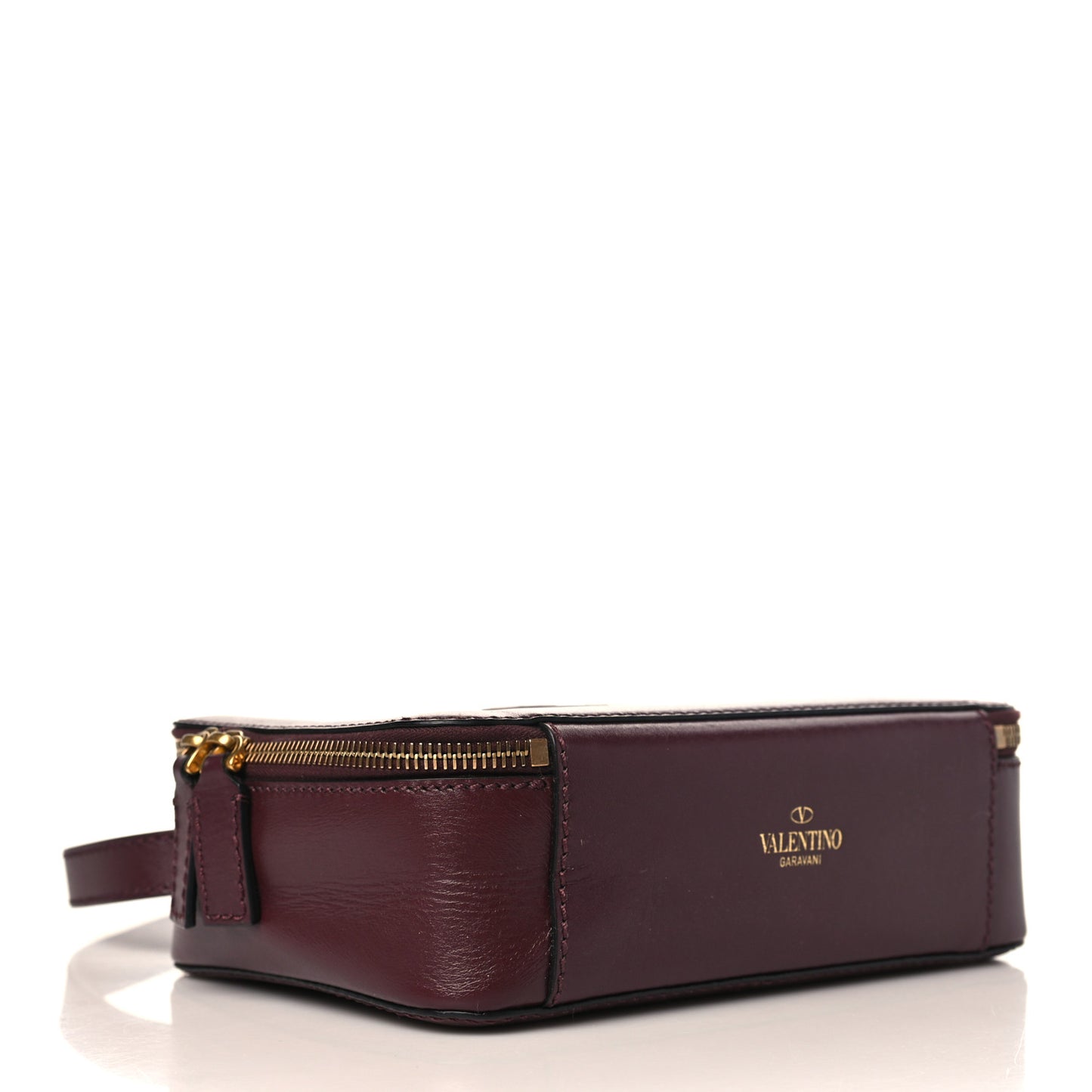 Smooth Calfskin VSling Crossbody Bag Rubin
