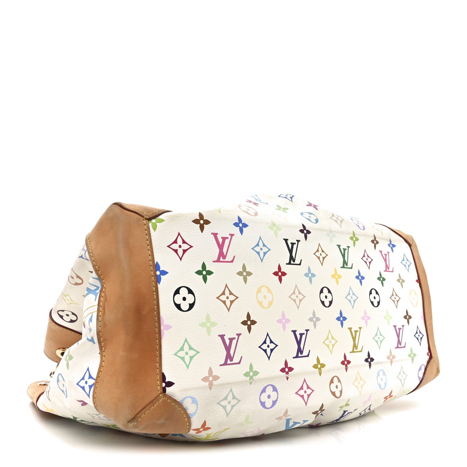 Louis Vuitton Monogram Multicolor Ursula White 4 of 10