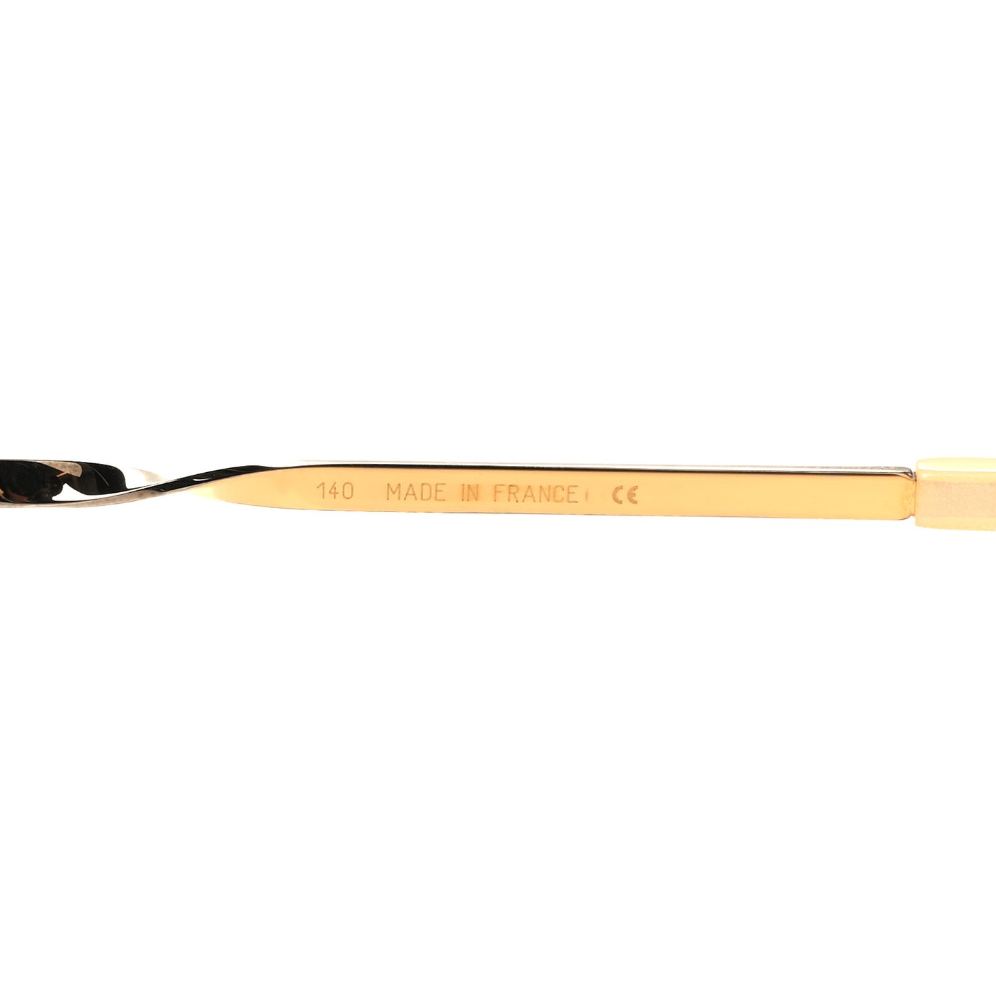 Metal Trinity Sunglasses 140 Gold Silver