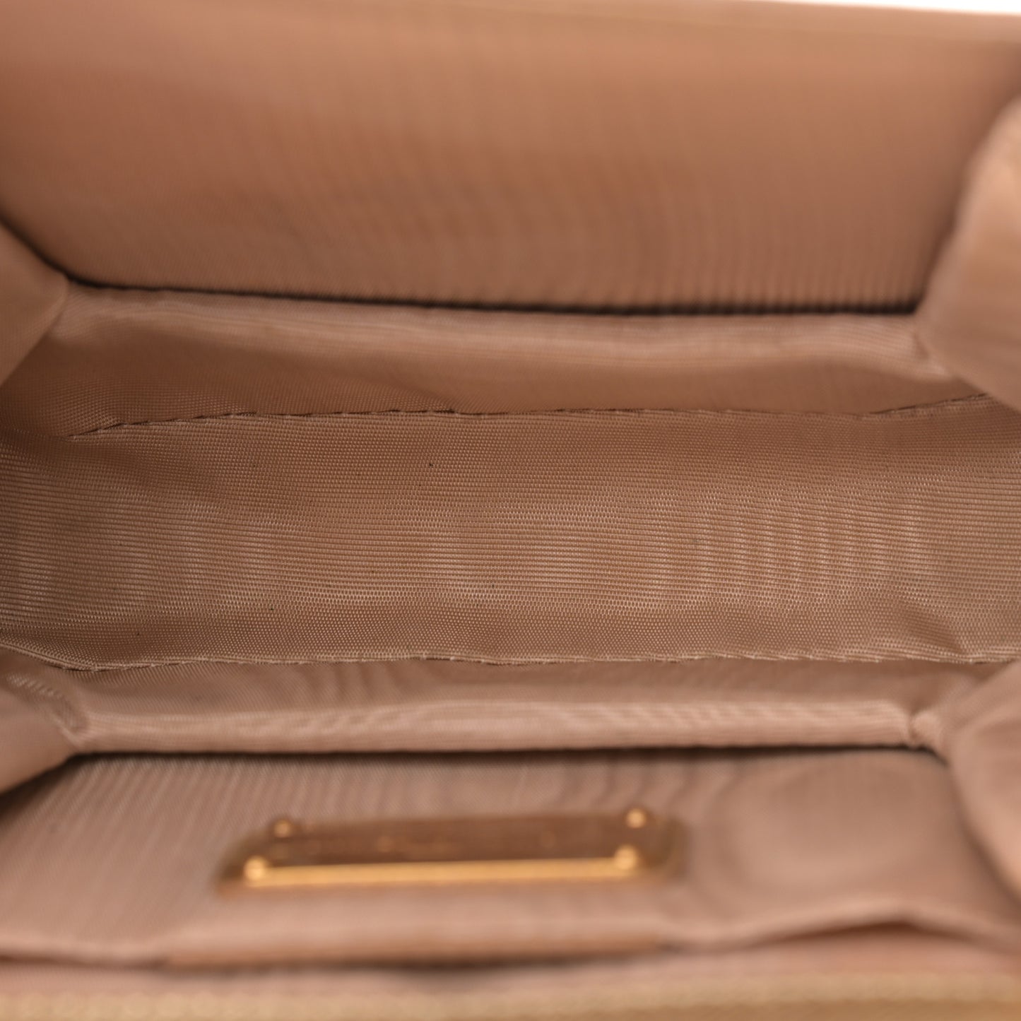 Printed Calfskin Ginny Crossbody Bag Gold