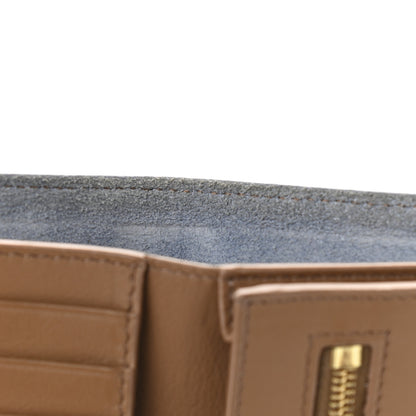 Celine Grained Calfskin Medium Multifunction Strap Wallet Porcelain 11 of 11