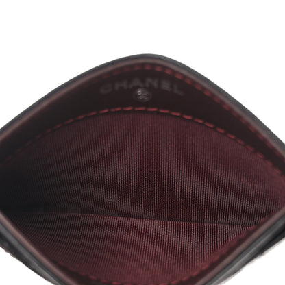 Chanel Lambskin Quilted Card Holder Black 5 of 8