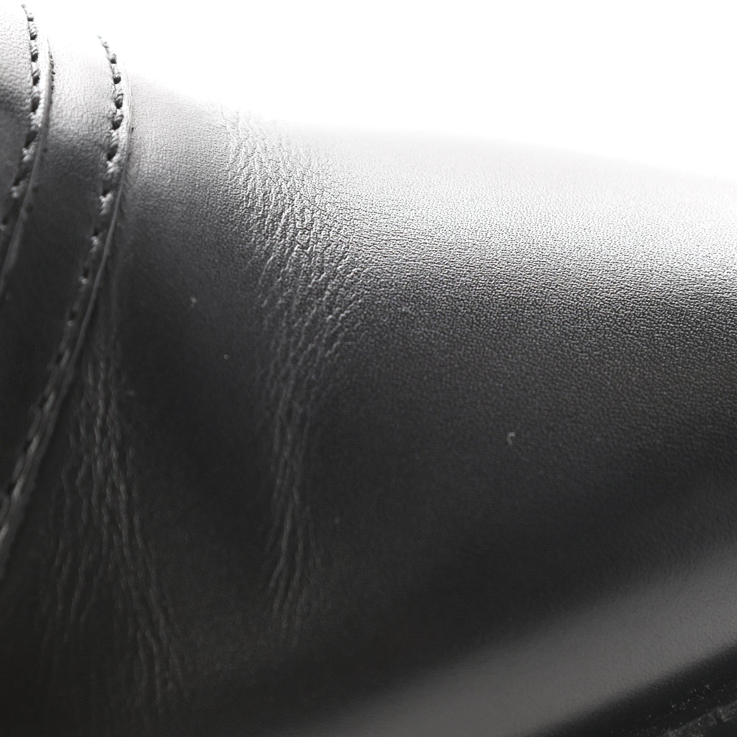 Christian Dior Calfskin Diorsaddle Boots 37 Black 16 of 16