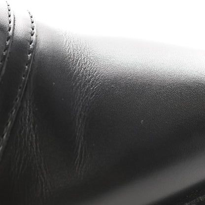 Christian Dior Calfskin Diorsaddle Boots 37 Black 16 of 16