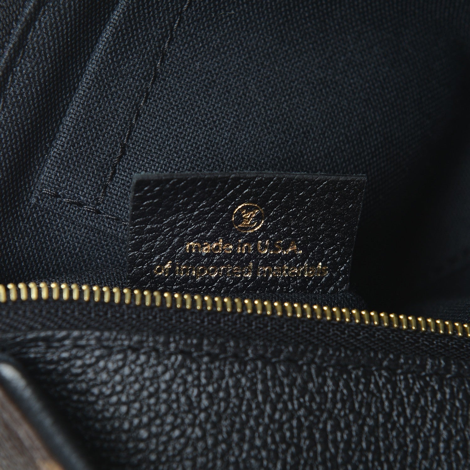 Louis Vuitton Monogram Pallas Clutch Black 7 of 9