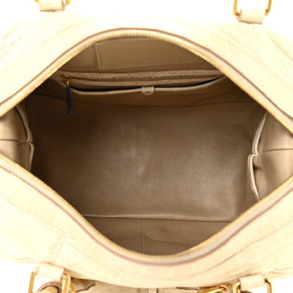 Louis Vuitton Crocodile Sac Louis Beige 6 of 21