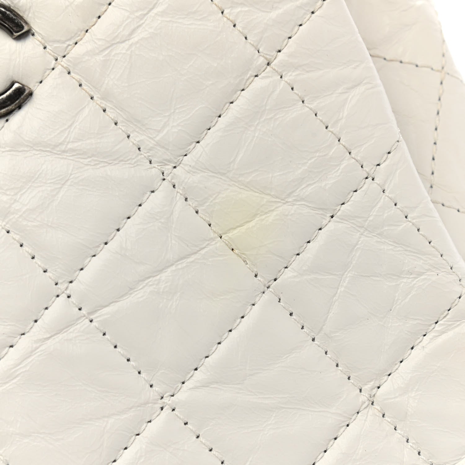 Chanel Aged Calfskin Quilted Gabrielle Backpack Black White 9 of 12
