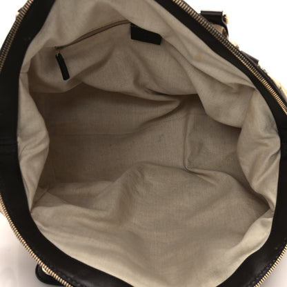 Gucci Monogram Medium Sukey Boston Bag Dark Brown 5 of 11