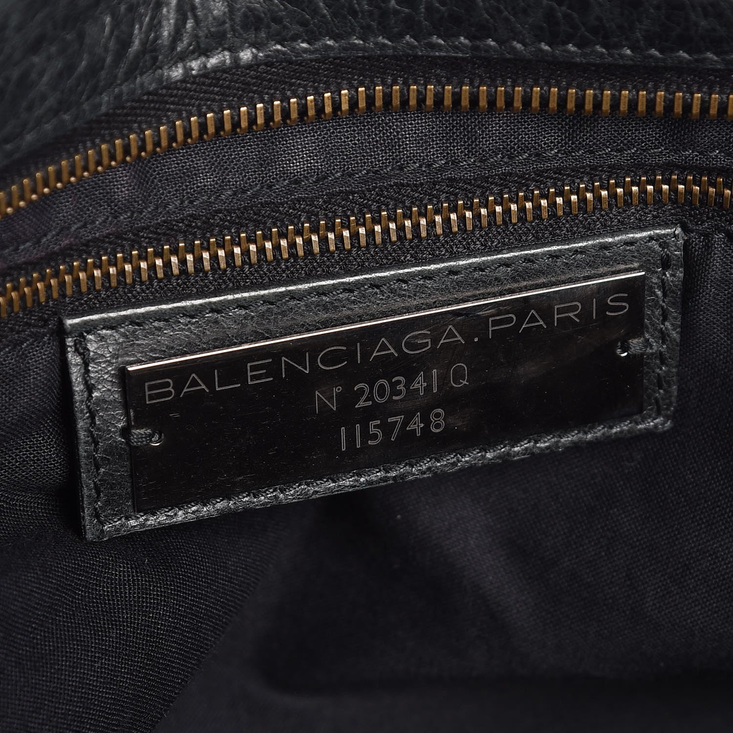 Balenciaga Agneau Classic Hardware City Black 7 of 8