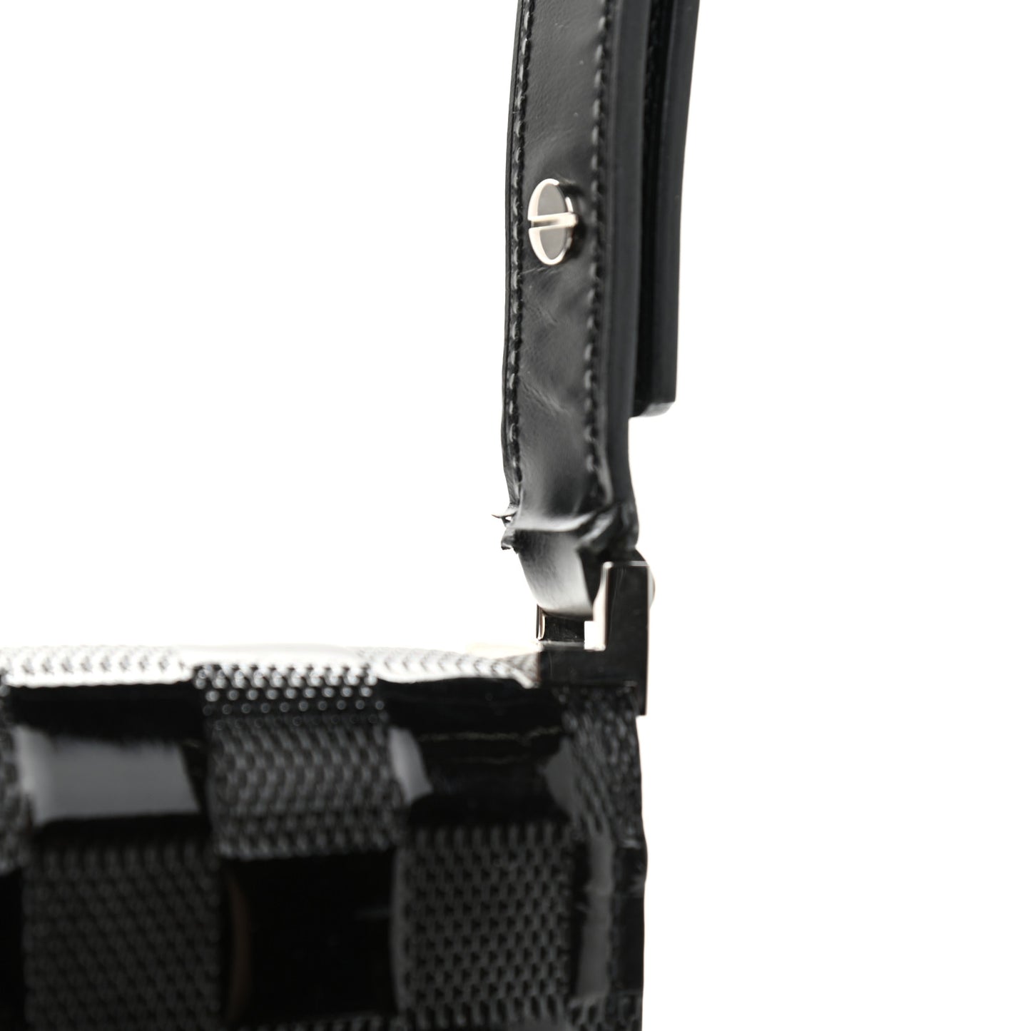 Damier Vernis Club Bag Black