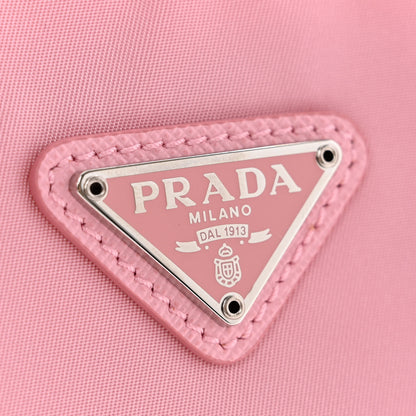 Prada Tessuto Nylon Saffiano Mini Re-Edition 2000 Bag Rosa 11 of 11