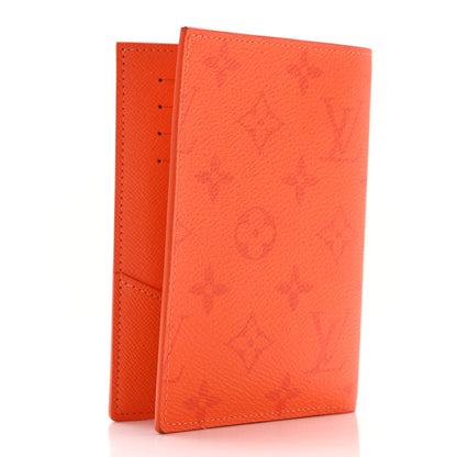 Louis Vuitton Taigarama Passport Cover Orange 3 of 9