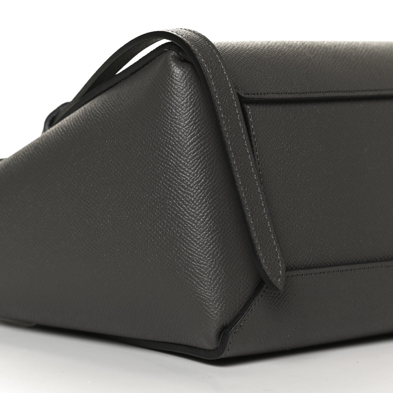 Celine Grained Calfskin Micro Belt Bag Grey 10 of 15