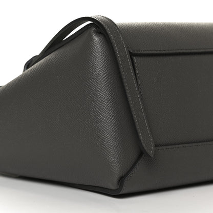 Celine Grained Calfskin Micro Belt Bag Grey 10 of 15