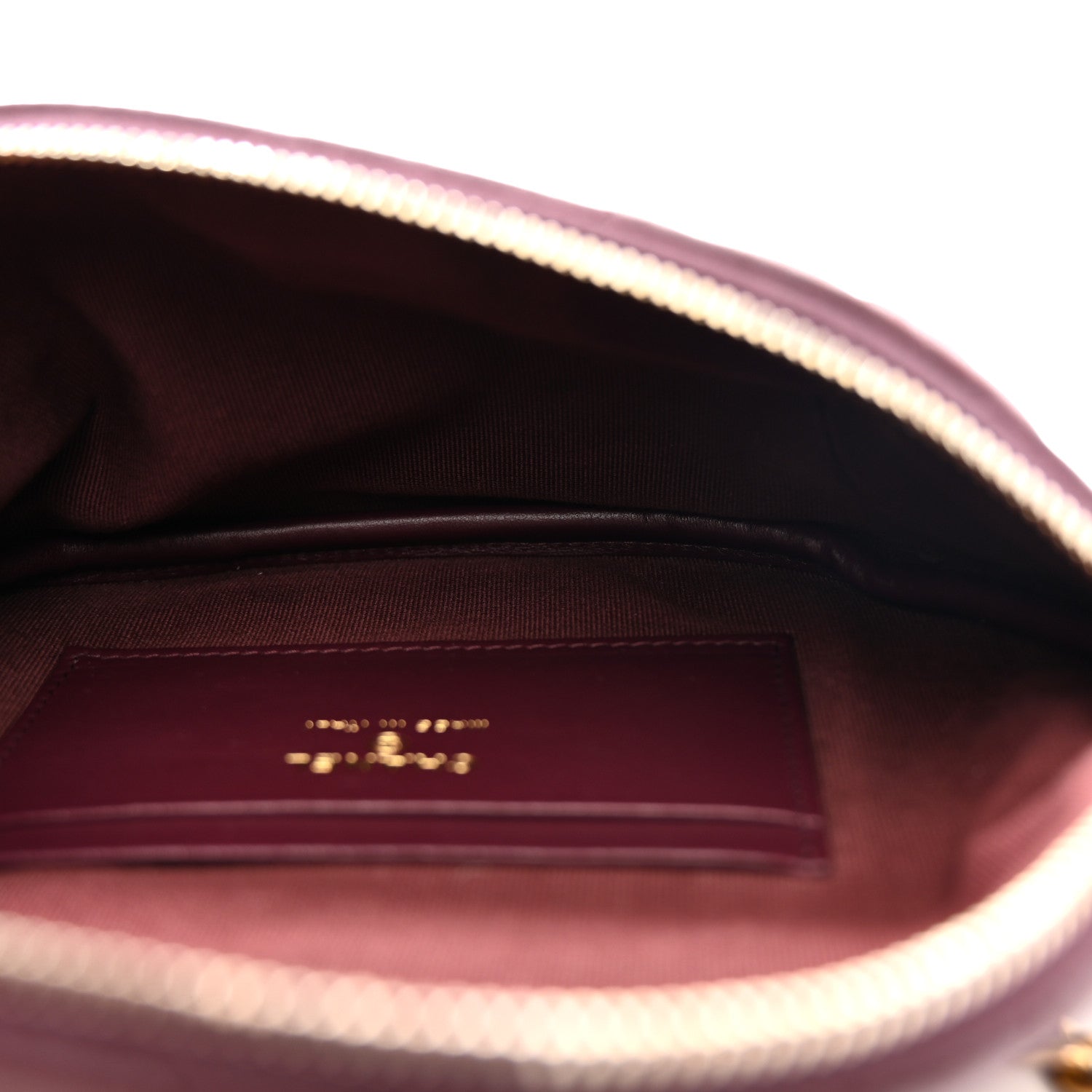 Chanel Shiny Lambskin Enamel Quilted CC Slide Waist Bag Fanny Pack  Burgundy 5 of 11