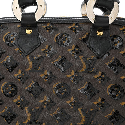 Louis Vuitton Monogram Sequins Eclipse Alma Black 7 of 9