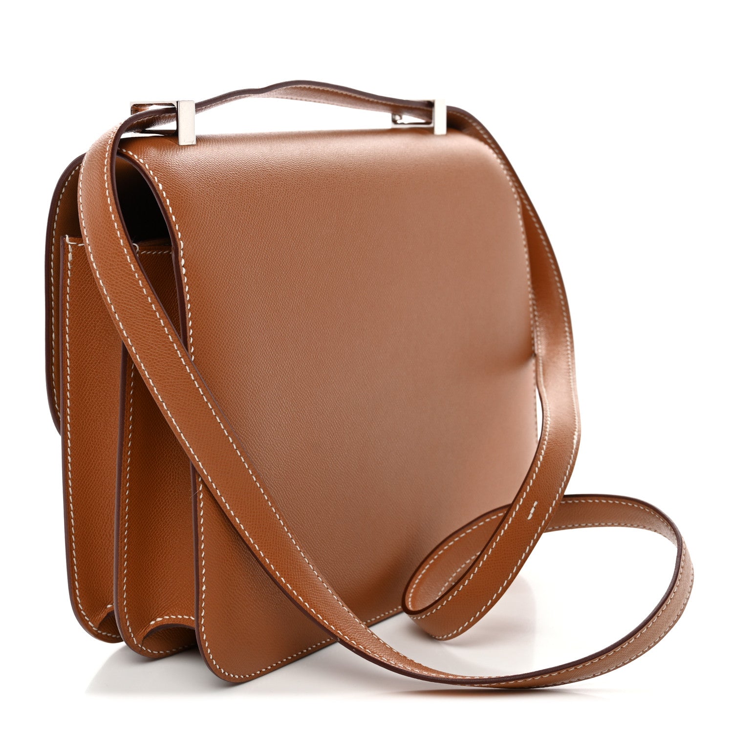 Hermes Grained Monsieur Lizard Constance 24 Gold Ombre 3 of 11