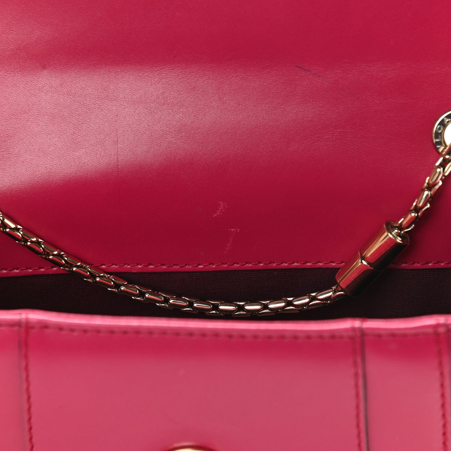 Bulgari Calfskin Serpenti Forever Crossbody Bag Pink 11 of 13