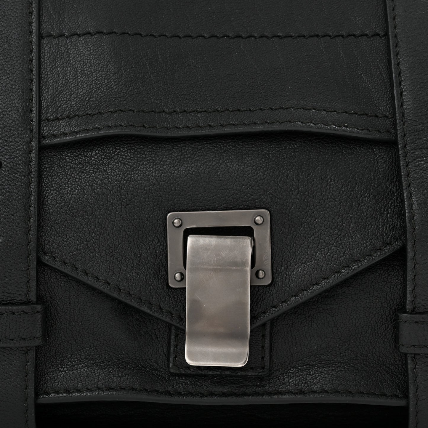 Lambskin Tiny PS1 Satchel Black