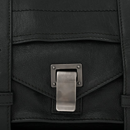 Proenza Schouler Lambskin Tiny PS1 Satchel Black 8 of 10