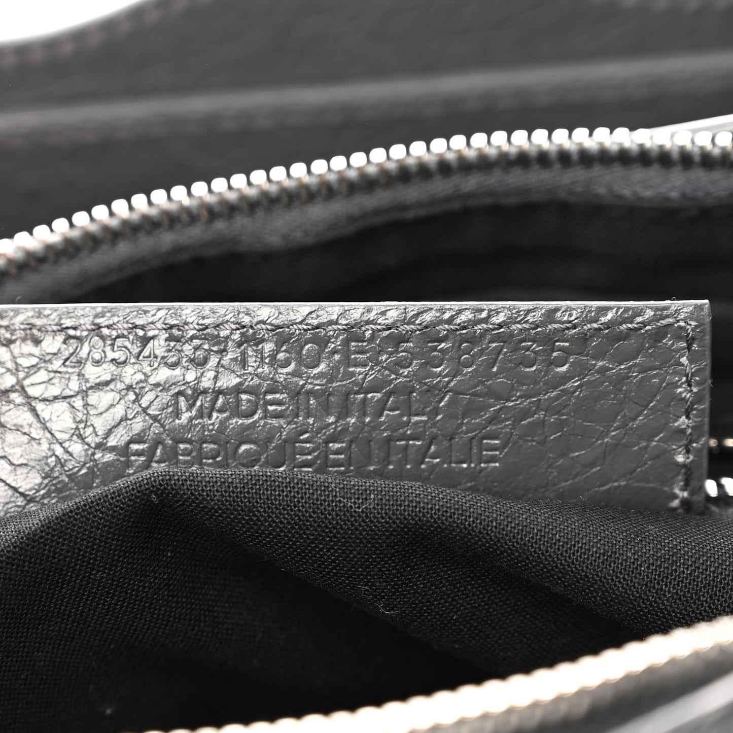 Agneau Giant 12 Silver Hardware First Gris Fossile