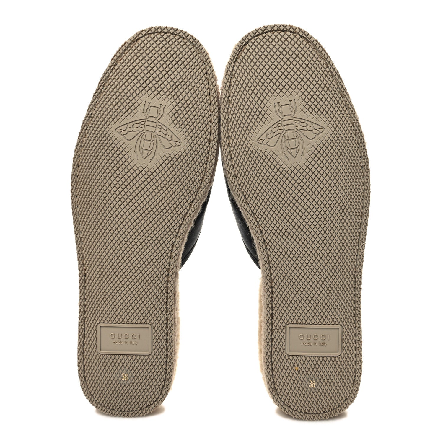 Gucci Nappa Wool Womens Fria Slippers 38 Black Butterscotch 5 of 9