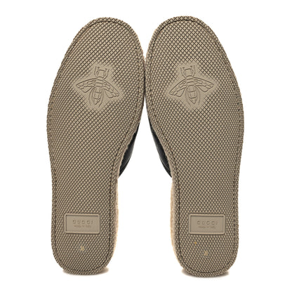 Gucci Nappa Wool Womens Fria Slippers 38 Black Butterscotch 5 of 9