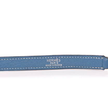 Hermes Togo Kelly Retourne 32 Blue Jean 35 of 38