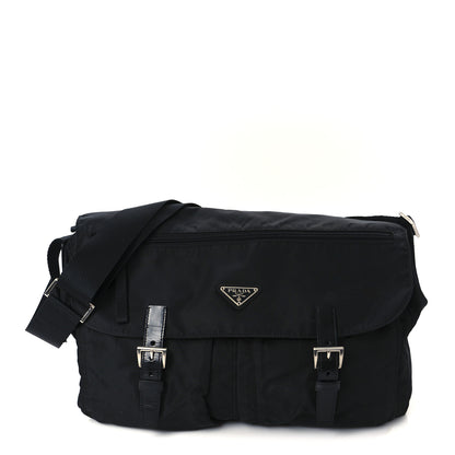 Prada Nylon Vela Sport Messenger Bag Black 1 of 10