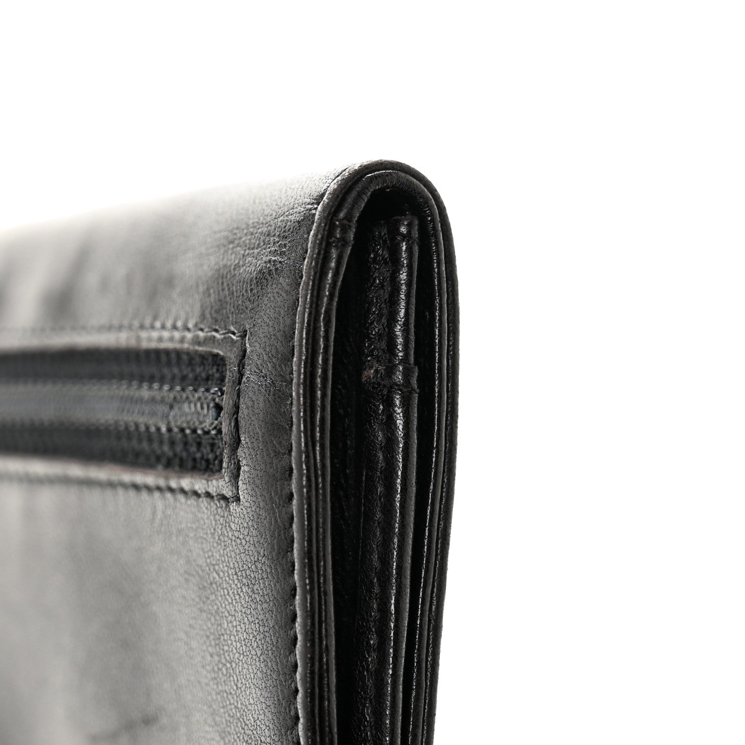 Chanel Lambskin Timeless CC Flap Wallet Black 13 of 13