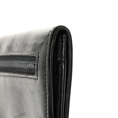 Chanel Lambskin Timeless CC Flap Wallet Black 13 of 13